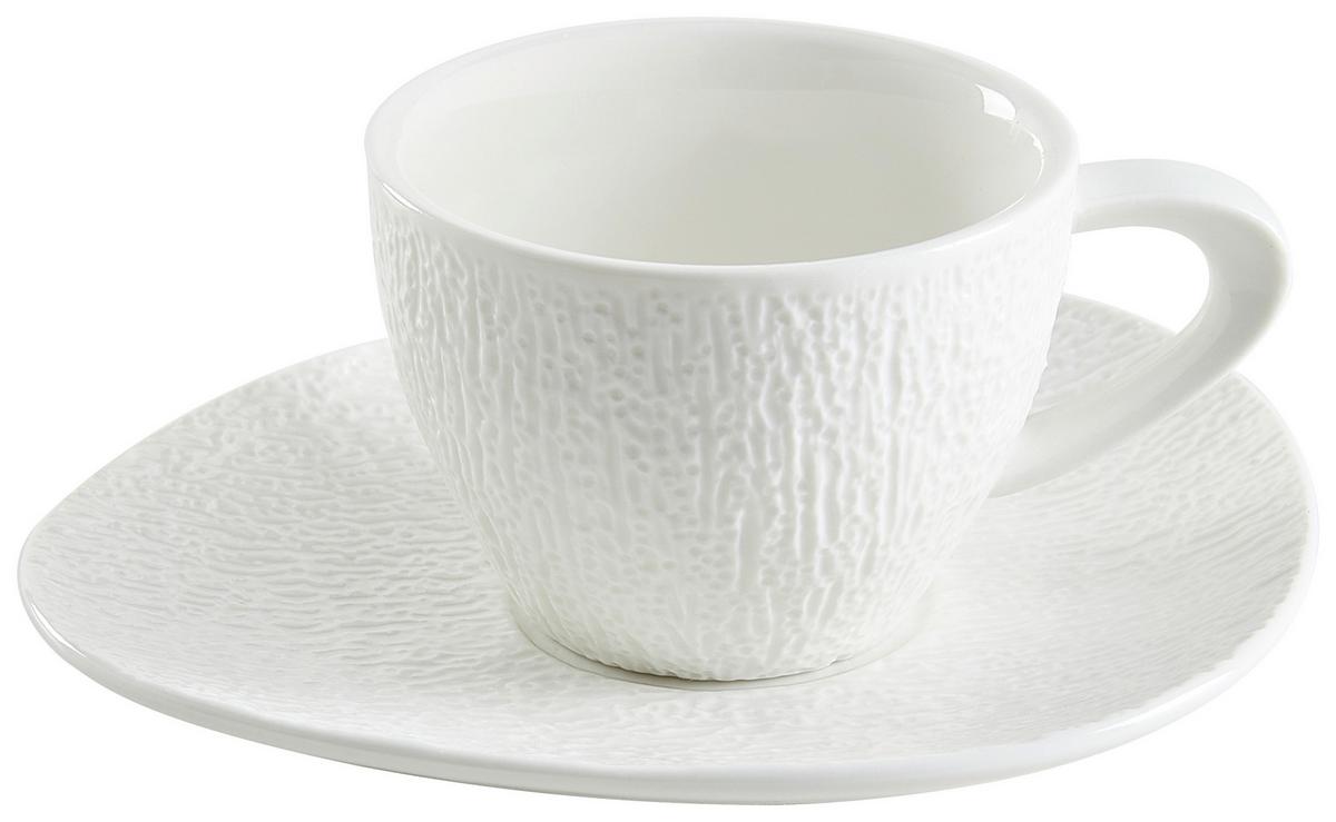ŠÁLKA NA ESPRESSO S TANIERIKO HARUKI - biela, Modern, keramika (6.7/6.7/5cm) - Mömax