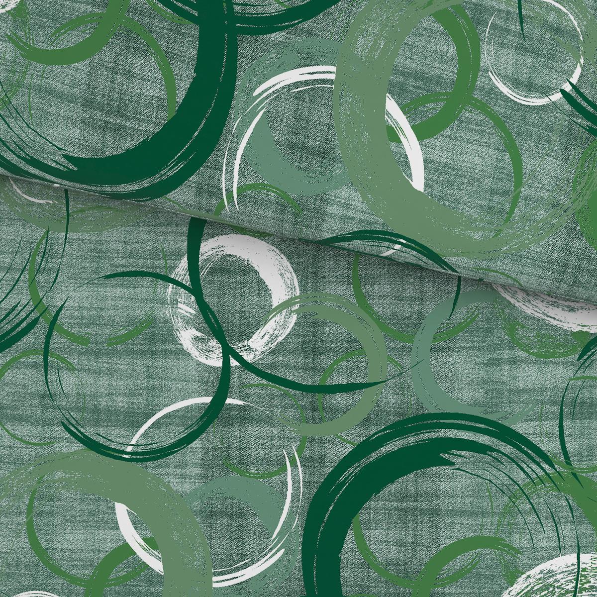 Bettwäsche Barbara - Grün, MODERN, Textil - Luca Bessoni