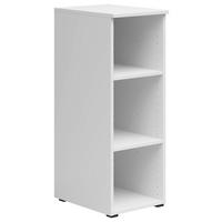 Regál Cabinet š: 30cm - bílá/antracitová, Moderní, kompozitní dřevo/plast (30/83/40cm)
