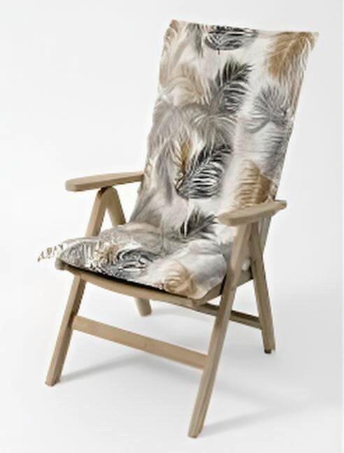 PODLOŽKA NA ŽIDLI GENF 2 - vícebarevná, Basics, textil (120/48/5cm) - Mömax