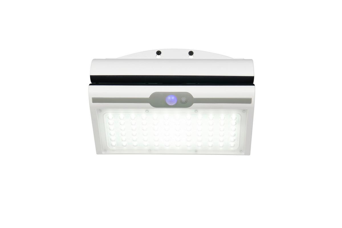 Außenwandleuchte Macapa Weiß B: 18,5 cm - Weiß, Design, Kunststoff (23/18,5/10,5cm)