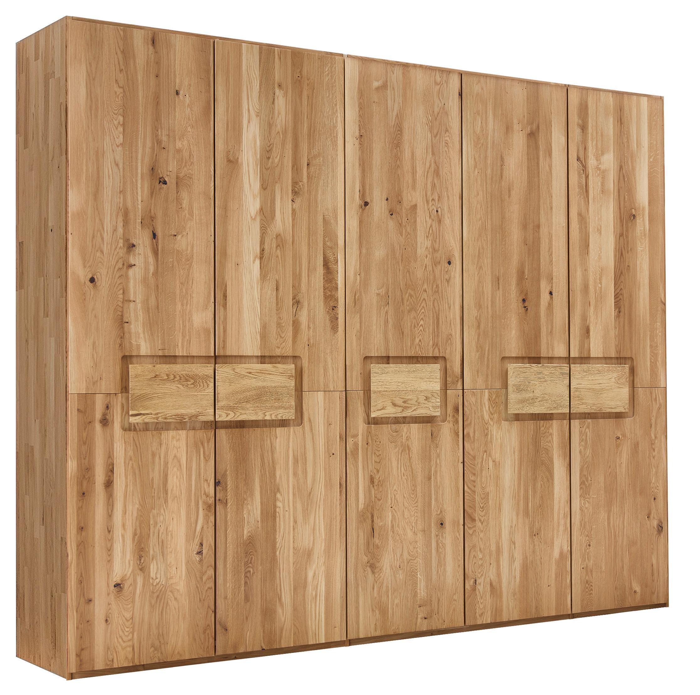 Drehtürenschrank Emilia, Eichefarben B: 252 Cm - Wildeiche/Eichefarben, MODERN, Holz (252/223/62cm) - MID.YOU