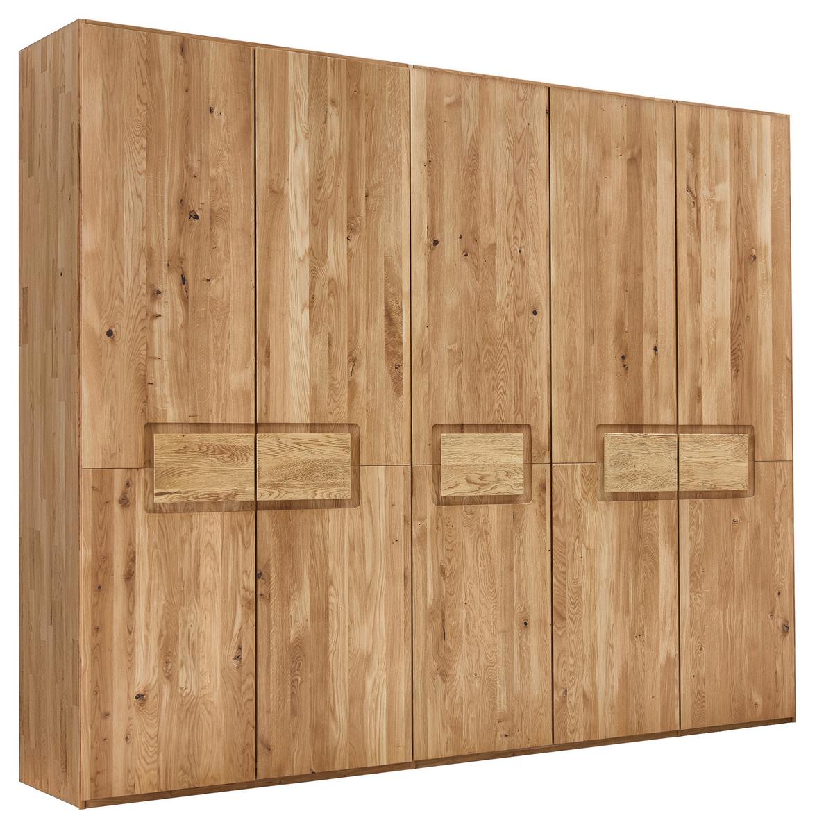 Drehtürenschrank Emilia, Eichefarben B: 252 Cm - Wildeiche/Eichefarben, MODERN, Holz (252/223/62cm) - MID.YOU