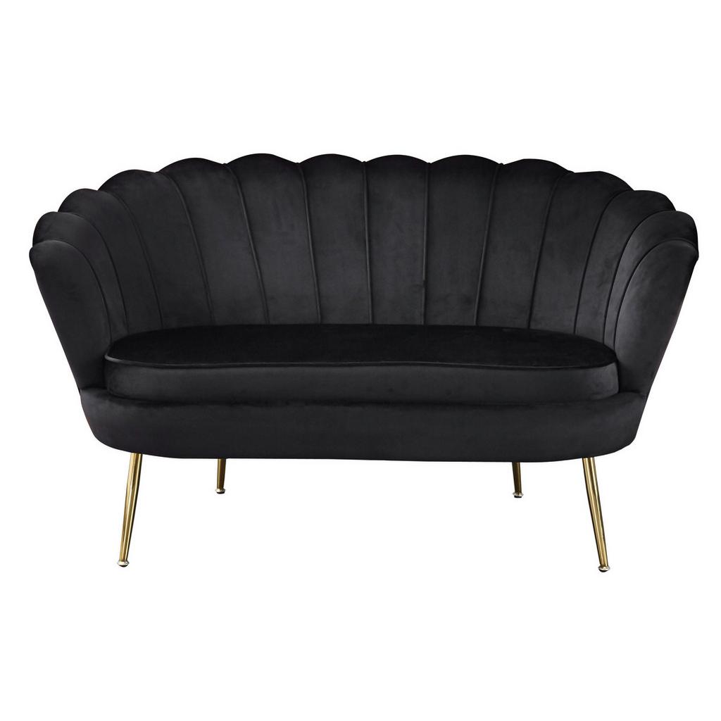 2-sitzer-sofa Schwarz B: 136 Cm