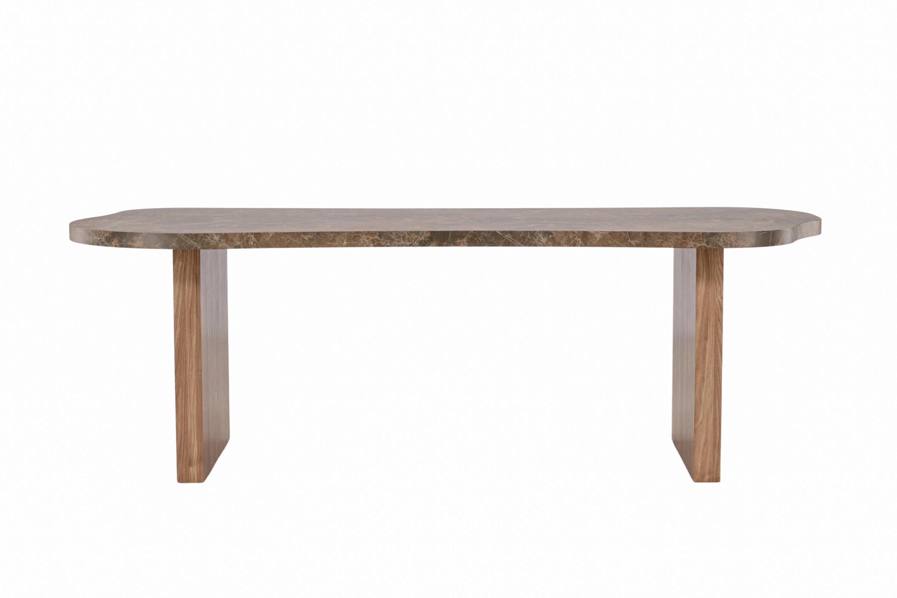 Esstisch Eleonora Braun B: 230 Cm - Braun, MODERN, Holz (230/100/75cm) - Livetastic