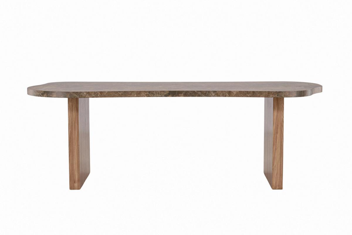 Esstisch Eleonora Braun B: 230 Cm - Braun, MODERN, Holz (230/100/75cm) - Livetastic