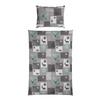 Bettwäsche Deer - Taupe/Grün, MODERN, Textil - Luca Bessoni