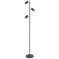 Stojací svítidlo Witmo, V: 154cm, černá - černá, Moderní, kov (23/154cm) - Mömax