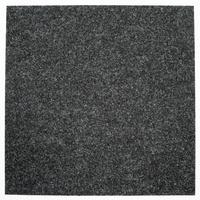 Teppichfliese Anthrazit Merlin 50x50 Cm Florhöhe 5,5 Mm - Anthrazit, Basics, Textil (50/50cm)