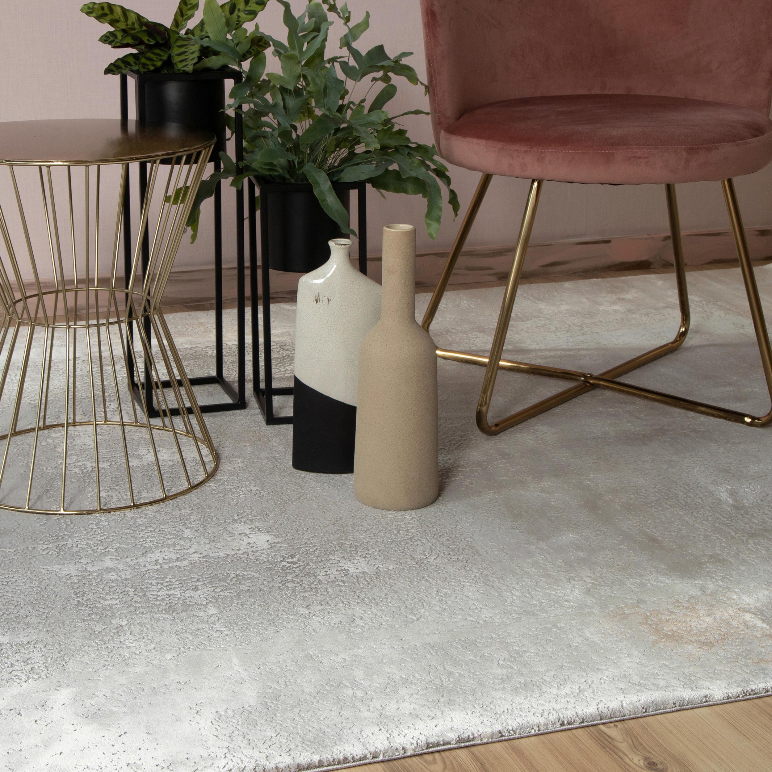 Webteppich Taupe My Jewel Of Obsession 80x150 cm - Taupe, KONVENTIONELL, Textil (80/150cm) - Obsession
