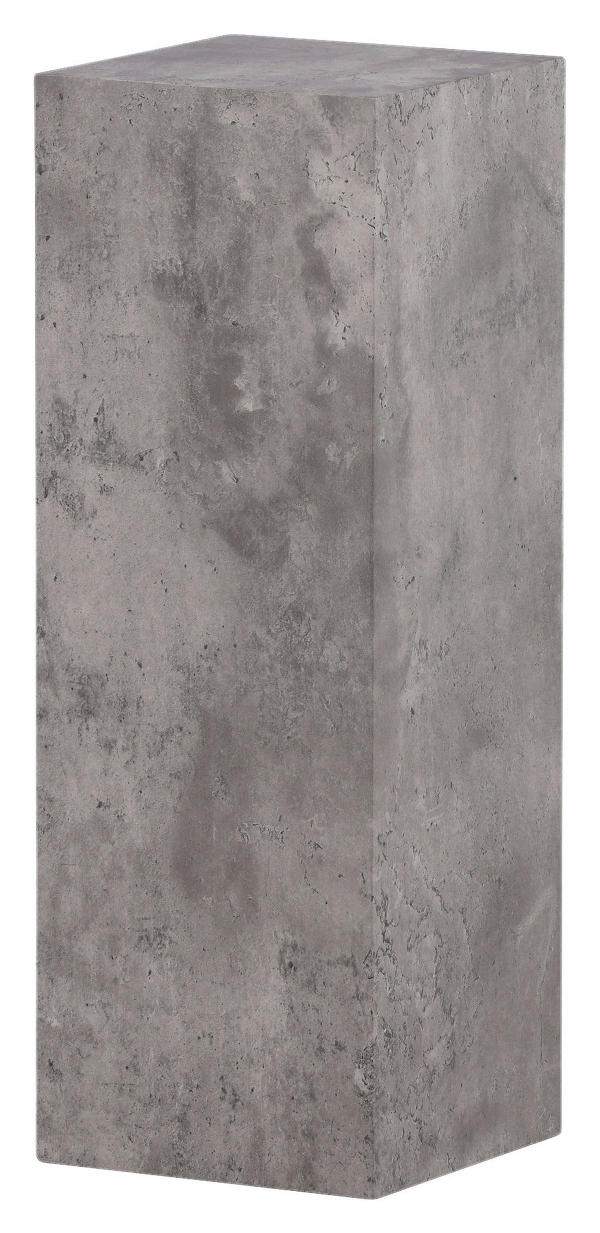 Beistelltisch Ramsvik - Grau, Design, Holz (23/23/65cm) - Livetastic