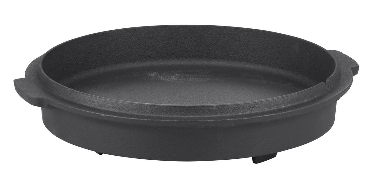 Dutch-Oven-Set 4 -Teilig. Gusseisen, schwarz - Schwarz, Basics, Metall (4,2kg) - GSW