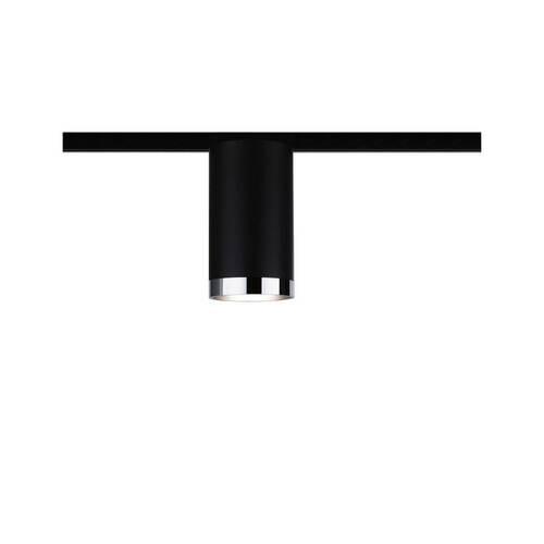 Schienensystem Urail Strahler 96918 Schwarz Matt/Chromfarben - Chromfarben/Schwarz, Design, Kunststoff/Metall (11.2cm) - Paulmann
