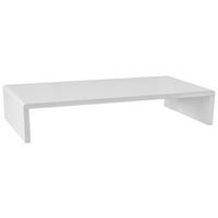 TV NÁSTAVEC AKTION - bílá, Moderní, kompozitní dřevo (70/12,8/35cm)