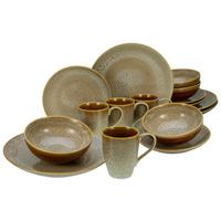 Kombiservice Keramik 4 Personen Geschirr Set - Multicolor, MODERN, Keramik (34/31/33cm) - Creatable