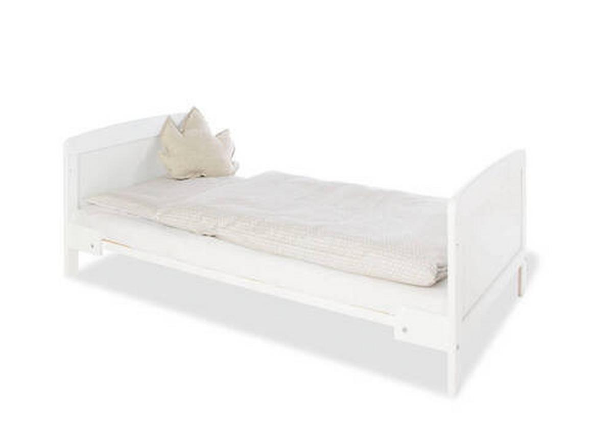 Gitterbett 111422 Viktoria - Weiß, Basics, Holzwerkstoff (144/76/83cm) - Pinolino