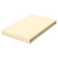 Boxspring-spannleintuch Pure Boxspring - Hellgelb, Basics, Textil (140-160/200-220cm) - Schlafgut