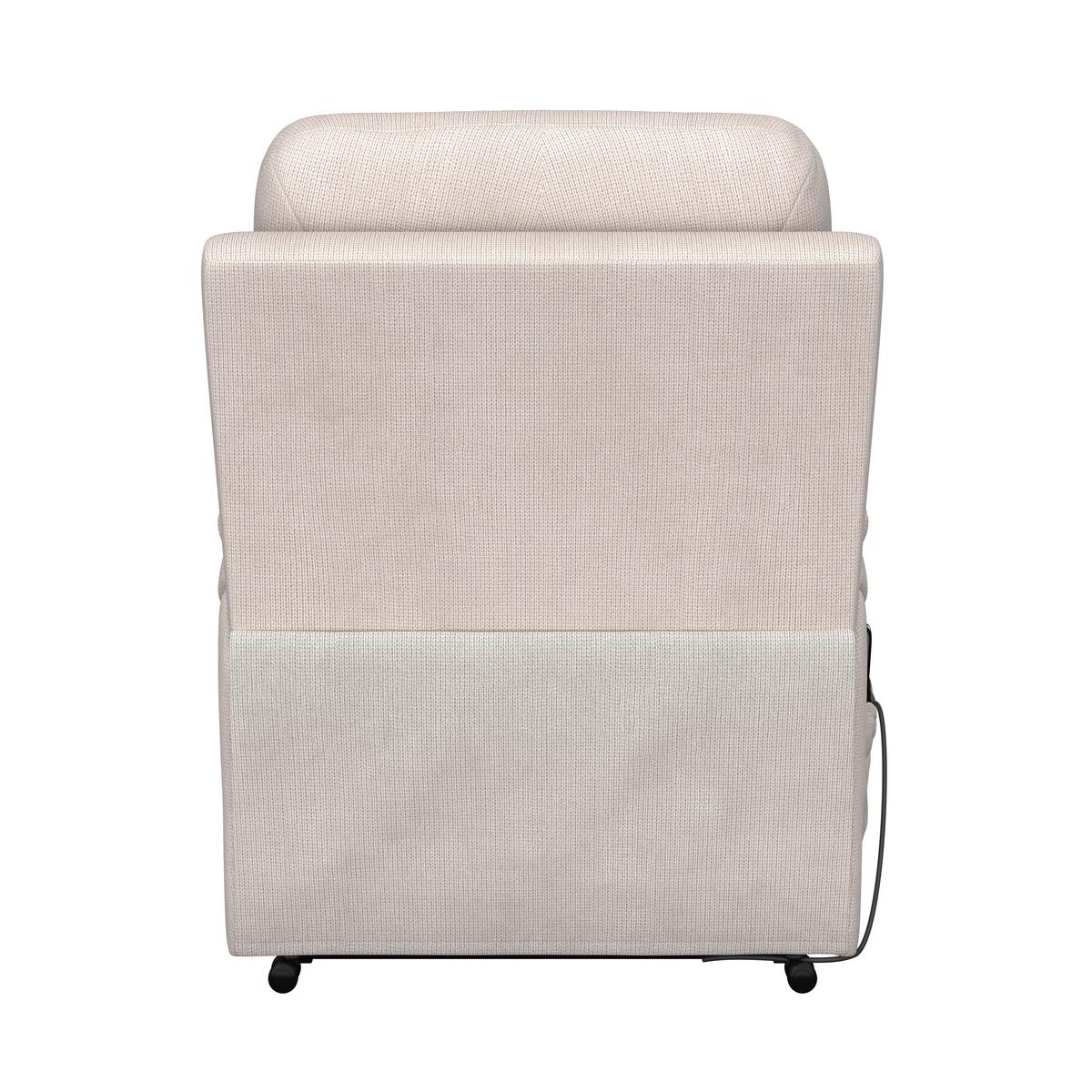 Relaxsessel Mario Webstoff beige, B: 89 cm - Beige/Schwarz, MODERN, Textil/Metall (89/107/94cm) - James Wood