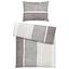 Bettwäsche Lola - Braun/Weiß, ROMANTIK / LANDHAUS, Textil - Ombra Bettwäsche Lola - Braun/Weiß, ROMANTIK / LANDHAUS, Textil - Ombra
