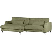 Ecksofa Macau, Olivgrün S: 140x270 cm - Schwarz/Olivgrün, LIFESTYLE, Textil (140/270cm) - Livetastic