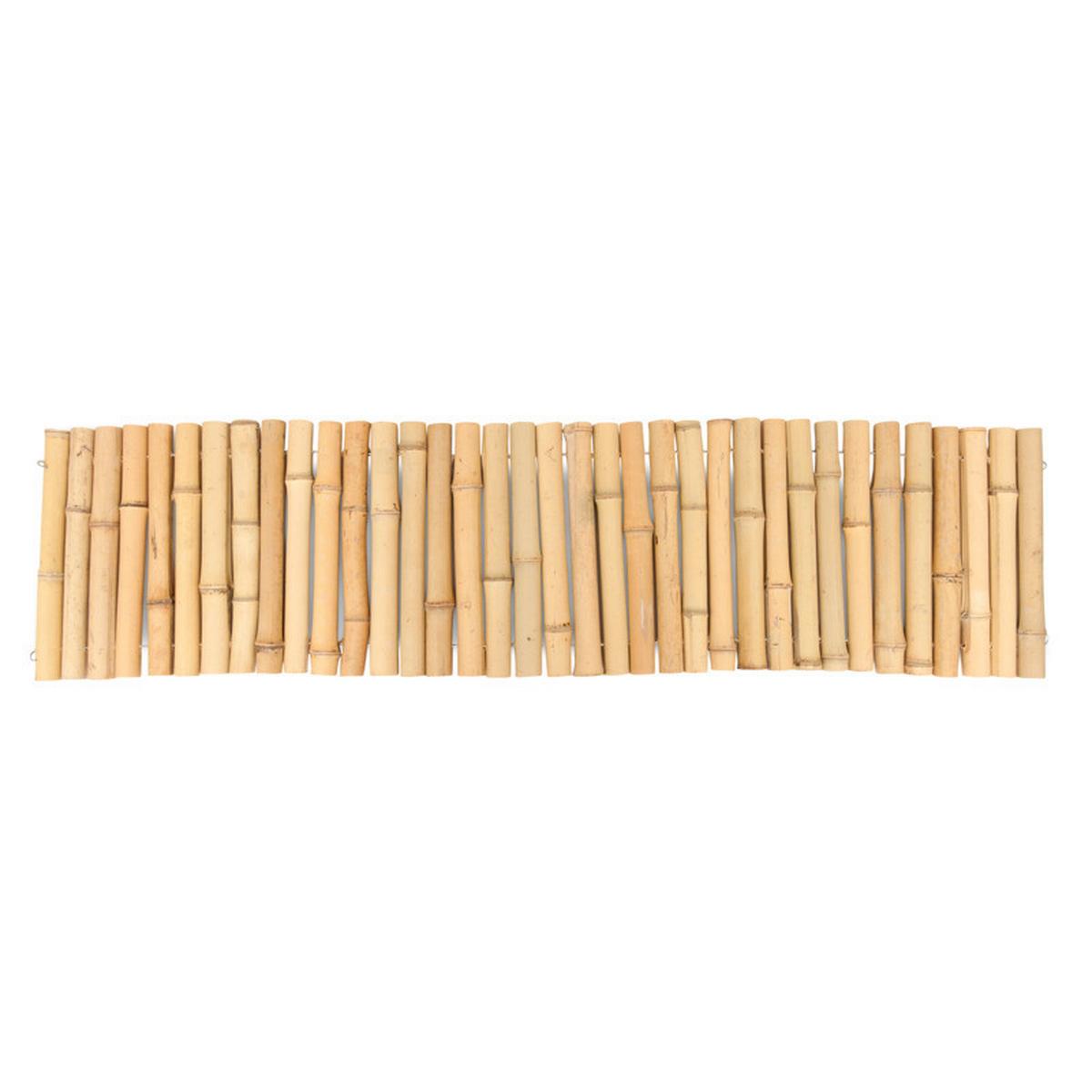 Beeteinfassung Bambus Gerollt 120 Cm, Bambus, Naturfarben - Naturfarben, Basics, Holz (120/30cm)
