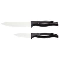 Keramikmesserset Endrik - Schwarz/Weiß, MODERN, Keramik - Luca Bessoni