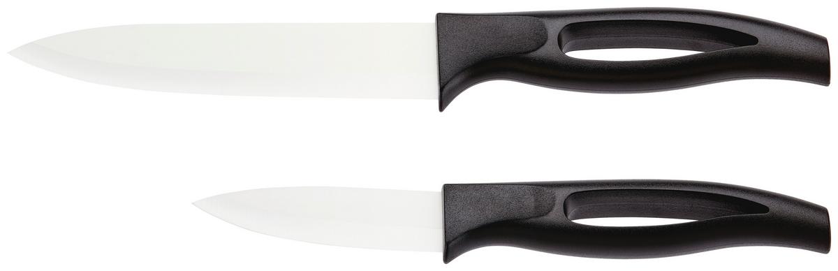 Keramikmesserset Endrik - Schwarz/Weiß, MODERN, Keramik - Luca Bessoni