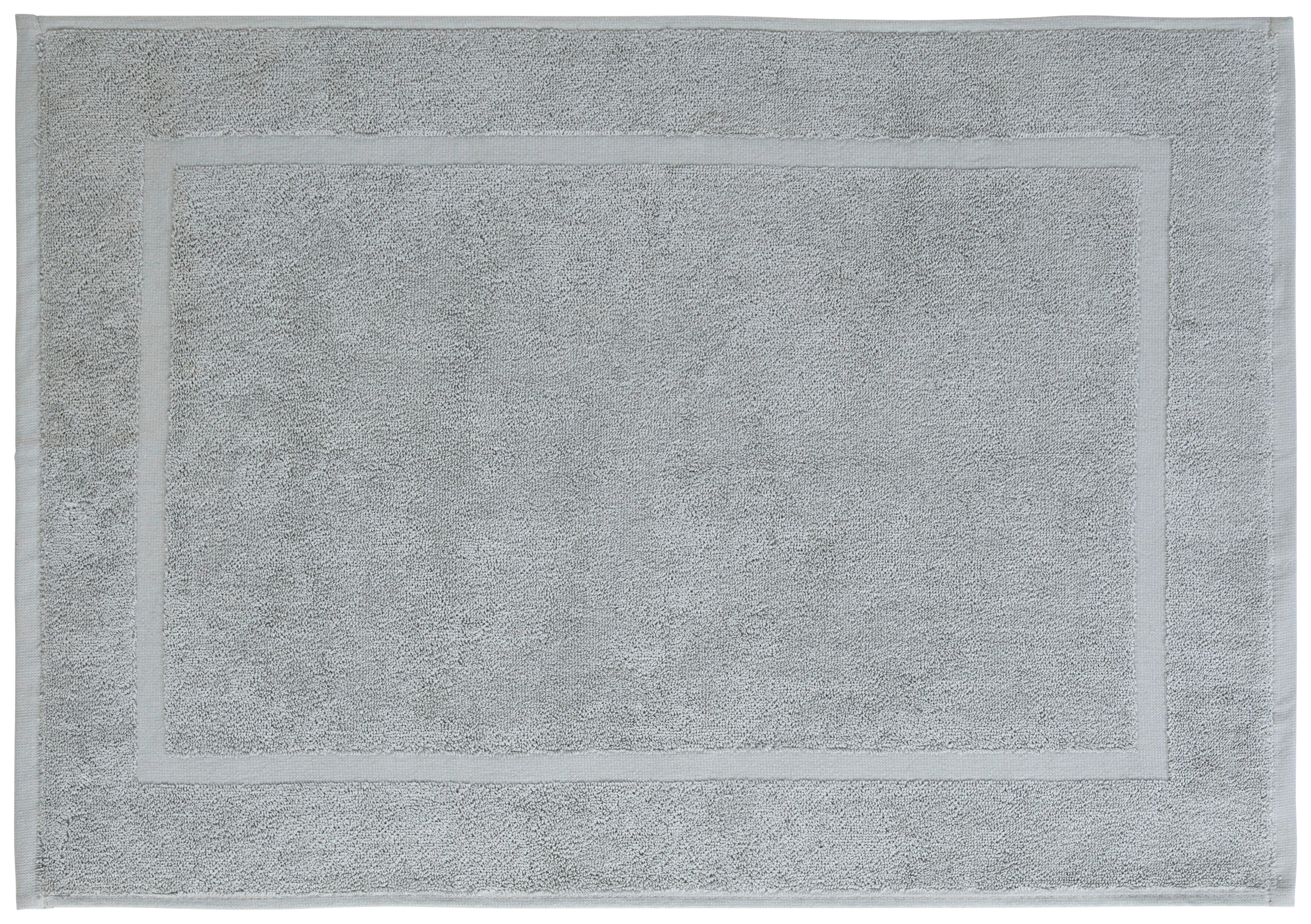 Koupelnová Předložka Melanie, 50/70cm, Sv.šedá - světle šedá, textil (50/70cm) - Modern Living