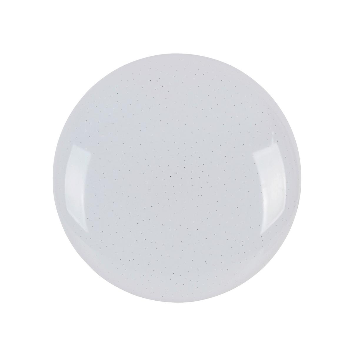 STROPNÉ LED SVIETIDLO ISKRI - biela, Modern, kov/plast (33/6,5cm) - Mömax
