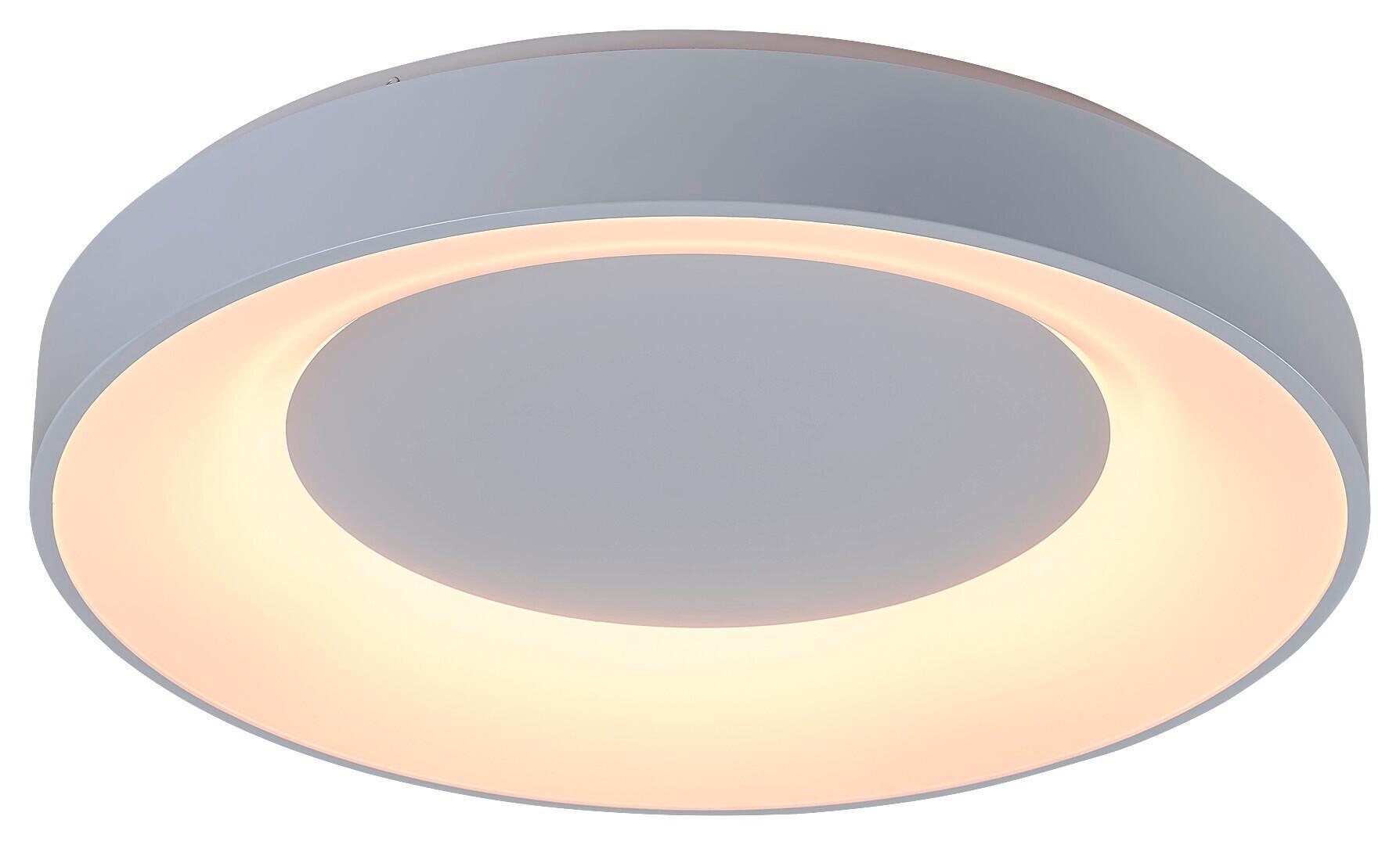 ZÁVESNÉ SVIETIDLO CEILO - biela, Design, kov/plast (48/8cm)