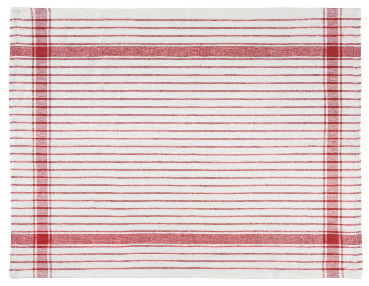 Geschirrtücher Helena Baumwolle 5er-Set - Blau/Rot, MODERN, Textil (50/70cm) - Ondega