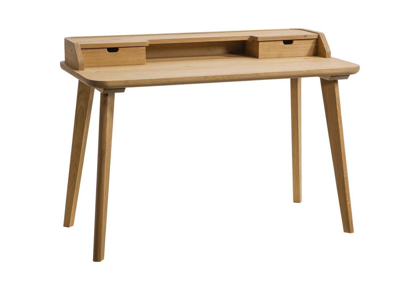 Schreibtisch Accessoires - Eichefarben, Design, Holz (120/60/85cm) - Hasena