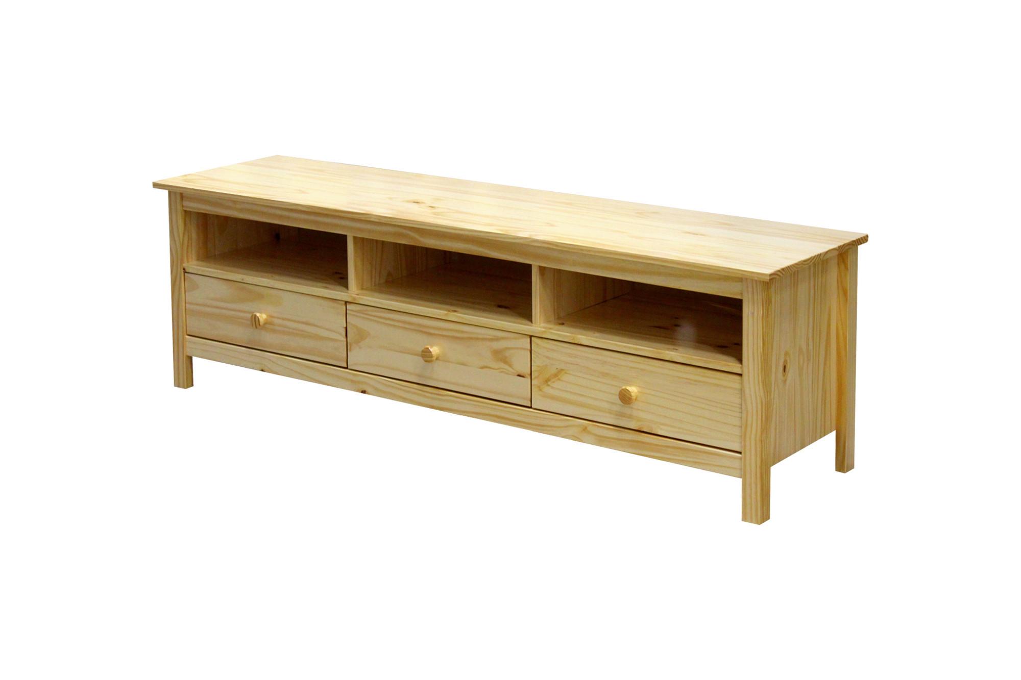 Lowboard Naturfarben B: 158 Cm - Naturfarben, Natur, Holz (158/47/40cm) - Livetastic