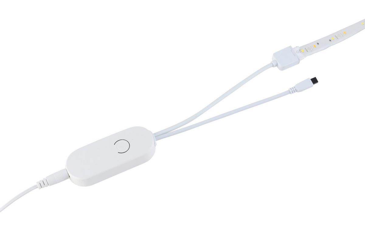 LED PÁSKA MILO  -TUYA- - bílá, Konvenční, plast (500cm) - Premium Living