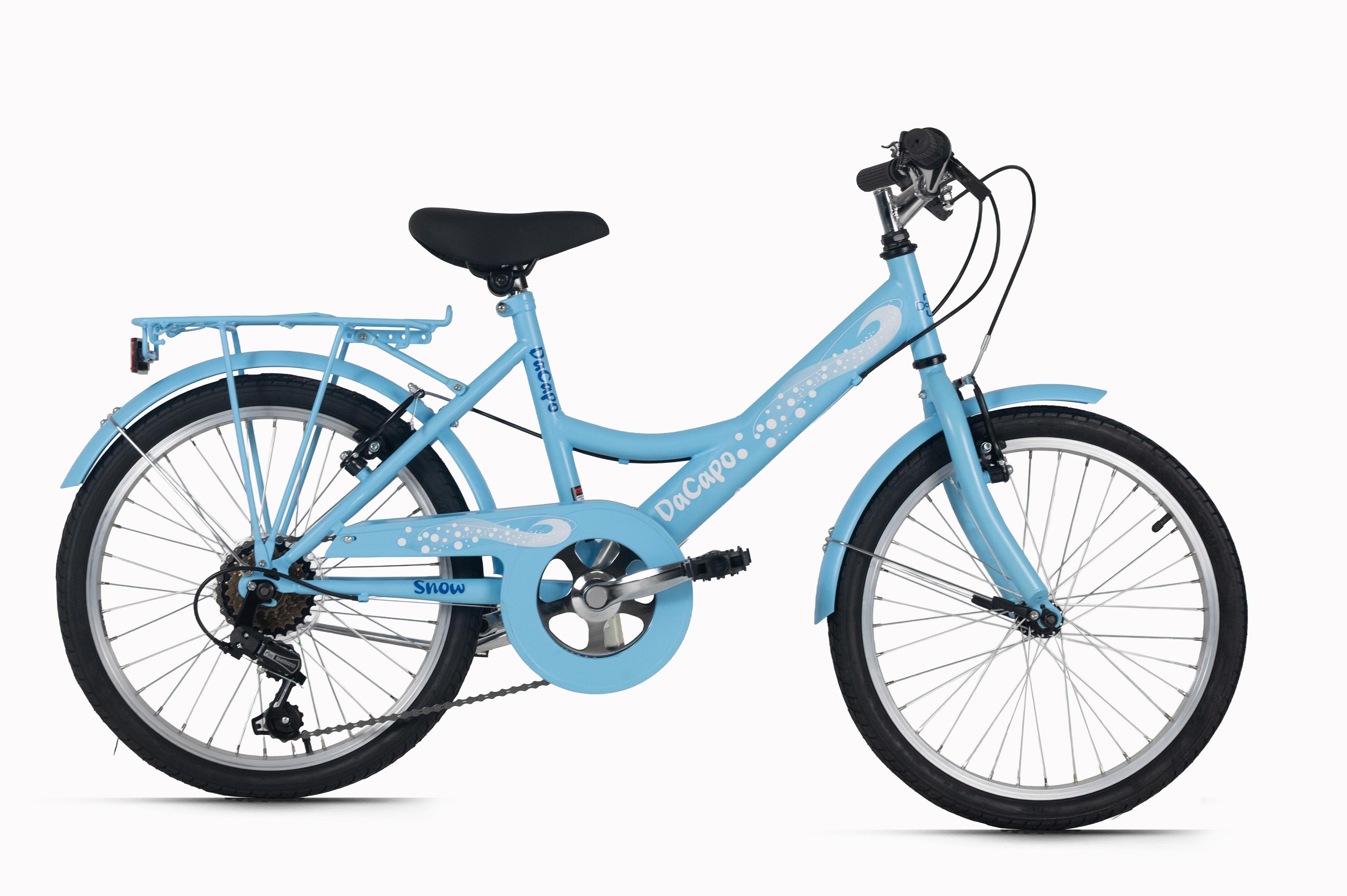 Kinderfahrrad 20'' DaCapo blau - Blau, Basics, Metall (25/140/60cm)