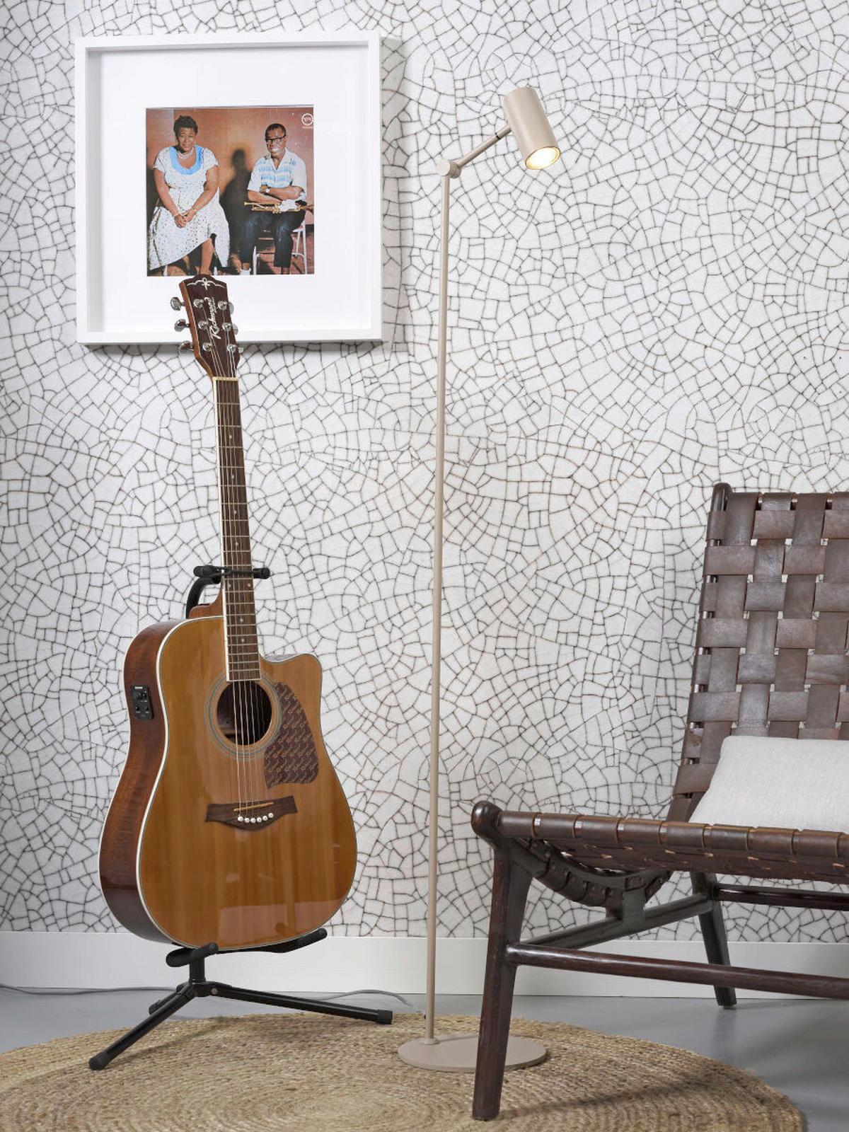 Stehlampe Montreux Sandfarben Mit Flexarm - Sandfarben, Basics, Metall (22/134/0,8cm) - It's about Romi