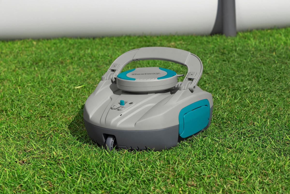 Poolsauger Vanja - Grau, KONVENTIONELL, Kunststoff/Metall (27/24,4/15,5cm) - Bestway