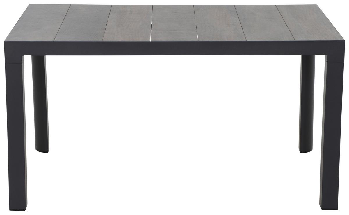 Gartengarnitur Velia 5-Teilig Metall/Textil/Keramik - KONVENTIONELL - Siena Garden