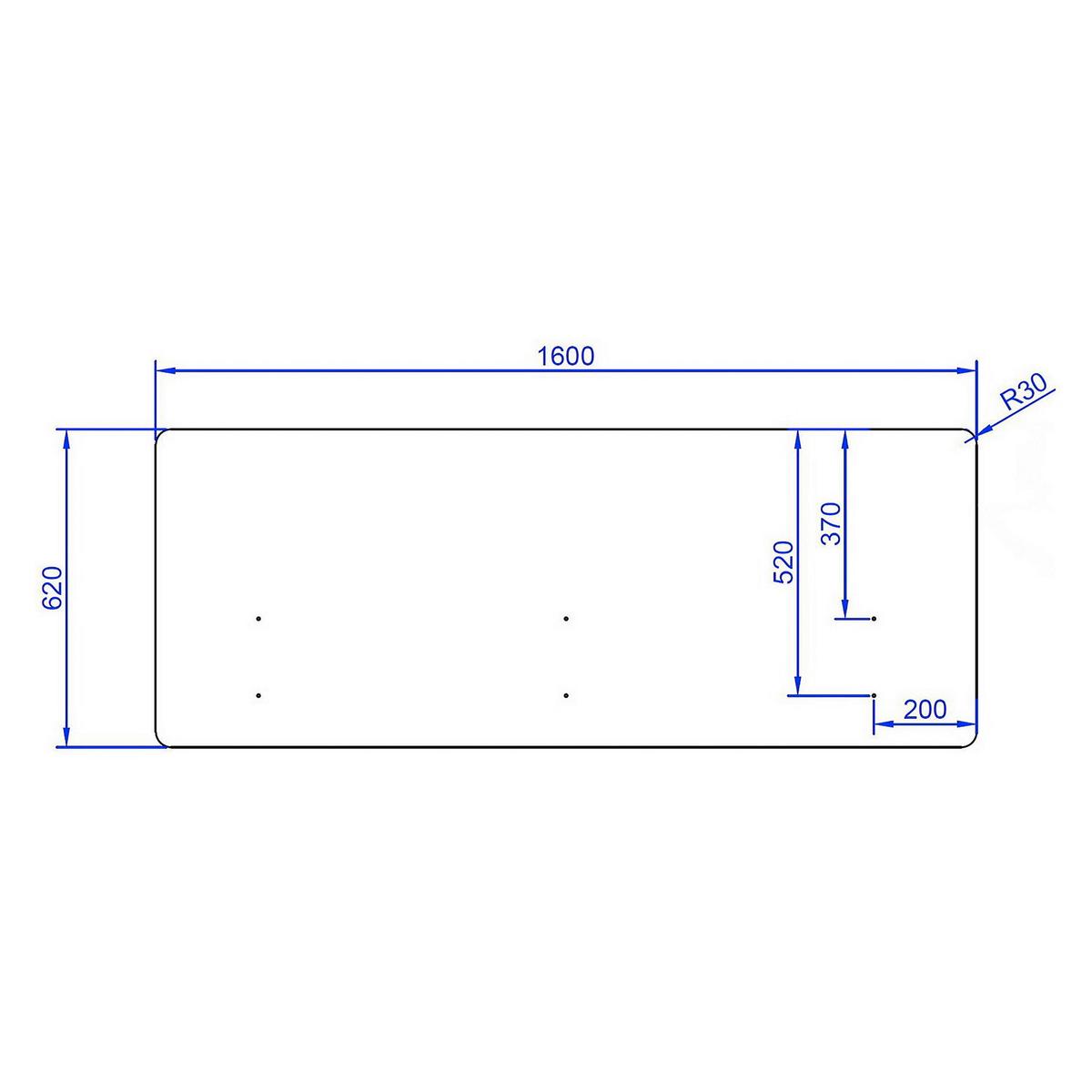 Trennwand Flexmiut D - Hellgrau, Basics, Kunststoff/Textil (160/62/2cm) - MID.YOU