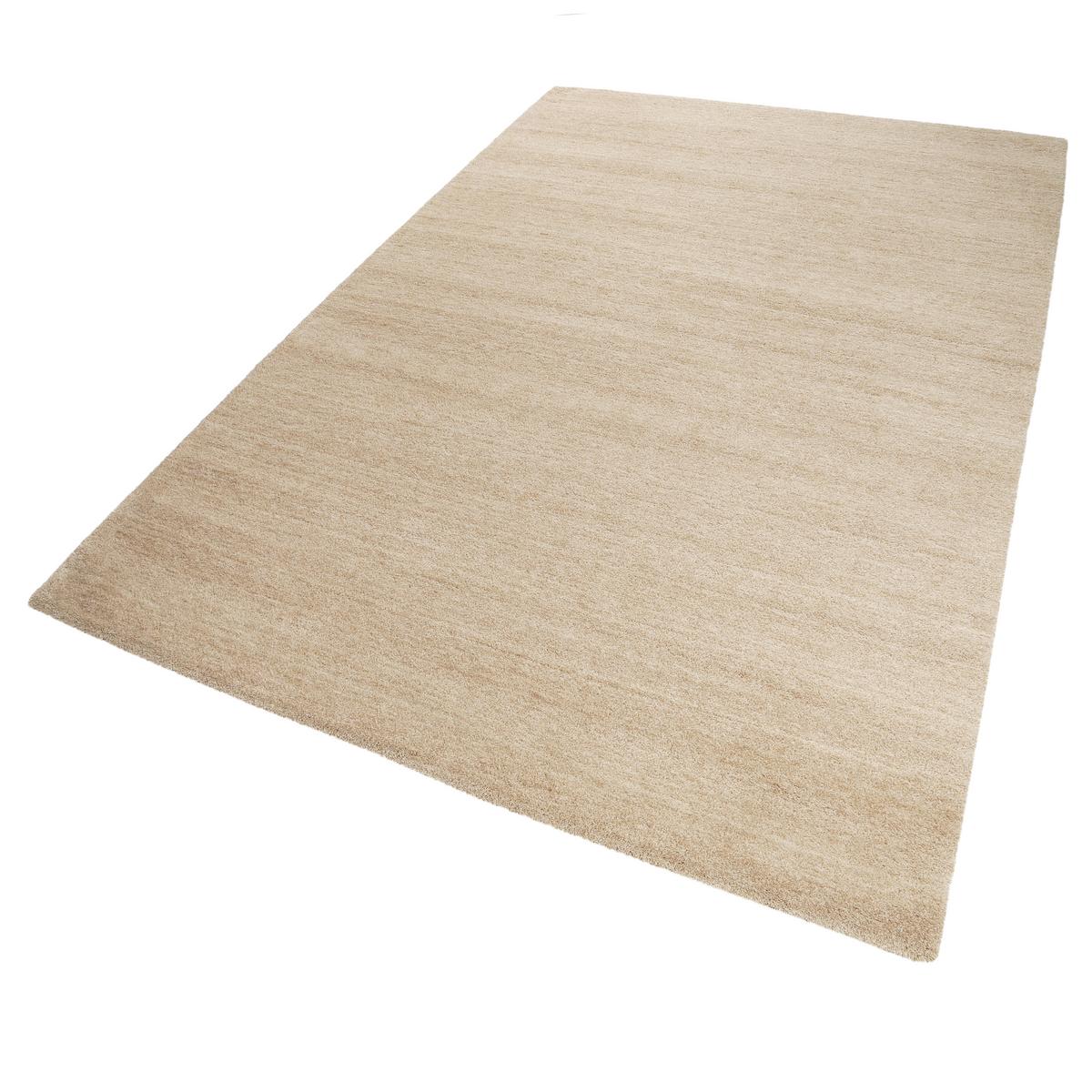 Hochflor Teppich Hellbraun Loft 130x190 cm - Hellbraun, KONVENTIONELL, Textil (130/190cm) - Esprit