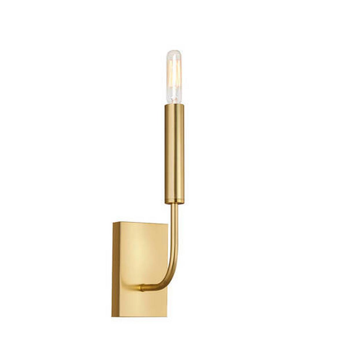 Wandleuchte Fe-Brianna1-Bb - Messingfarben, KONVENTIONELL, Metall (10,2/14,3/35,9cm) - Elstead Lighting