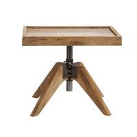 Nachttisch Accessoires Eichefarben B: 52 Cm - Eichefarben, Design, Glas/Holz (52/34-53/42cm) - Hasena