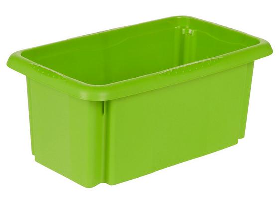 Aufbewahrungsbox Emil - Grün, KONVENTIONELL, Kunststoff (35/20,5/15cm) Aufbewahrungsbox Emil - Grün, KONVENTIONELL, Kunststoff (35/20,5/15cm)