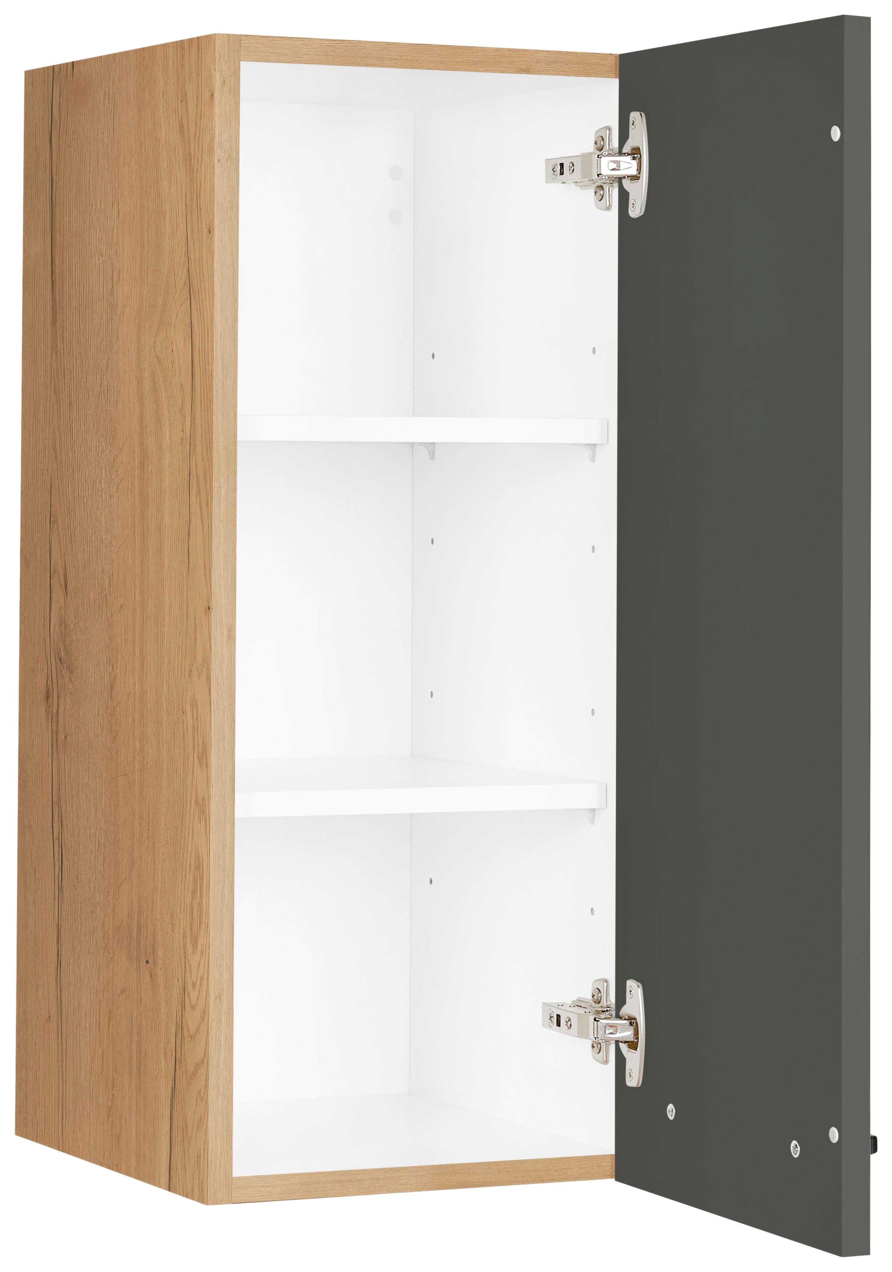 Küchenoberschrank Easytouch - Eichefarben/Grün, MODERN, Holzwerkstoff (30/72/35cm) - Nobilia