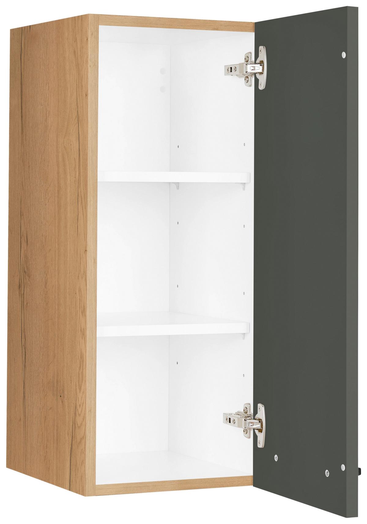 Küchenoberschrank Easytouch - Eichefarben/Grün, MODERN, Holzwerkstoff (30/72/35cm) - Nobilia
