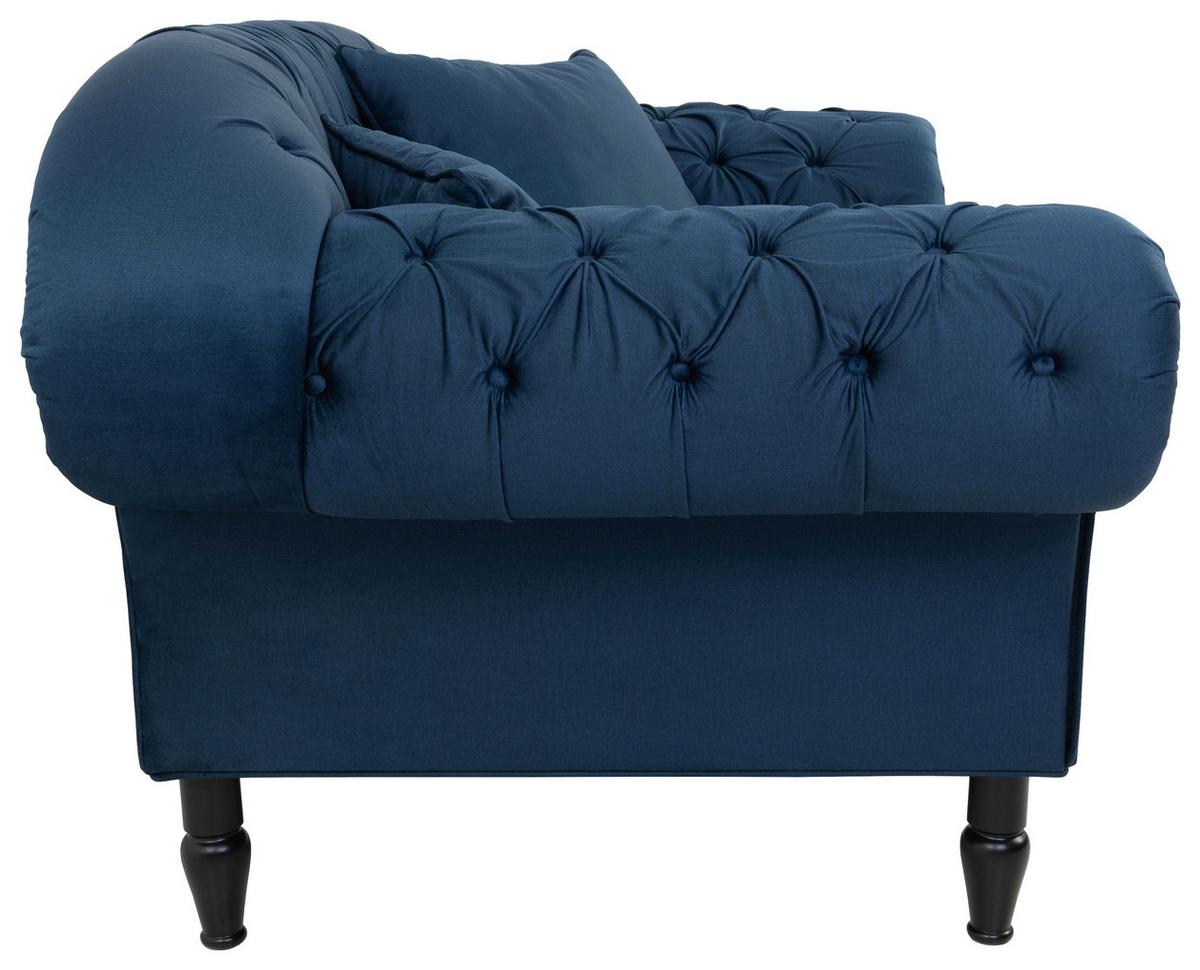 Xxl-sessel Cupido - Schwarz/Dunkelblau, Design, Textil (180/94/103cm) - MID.YOU