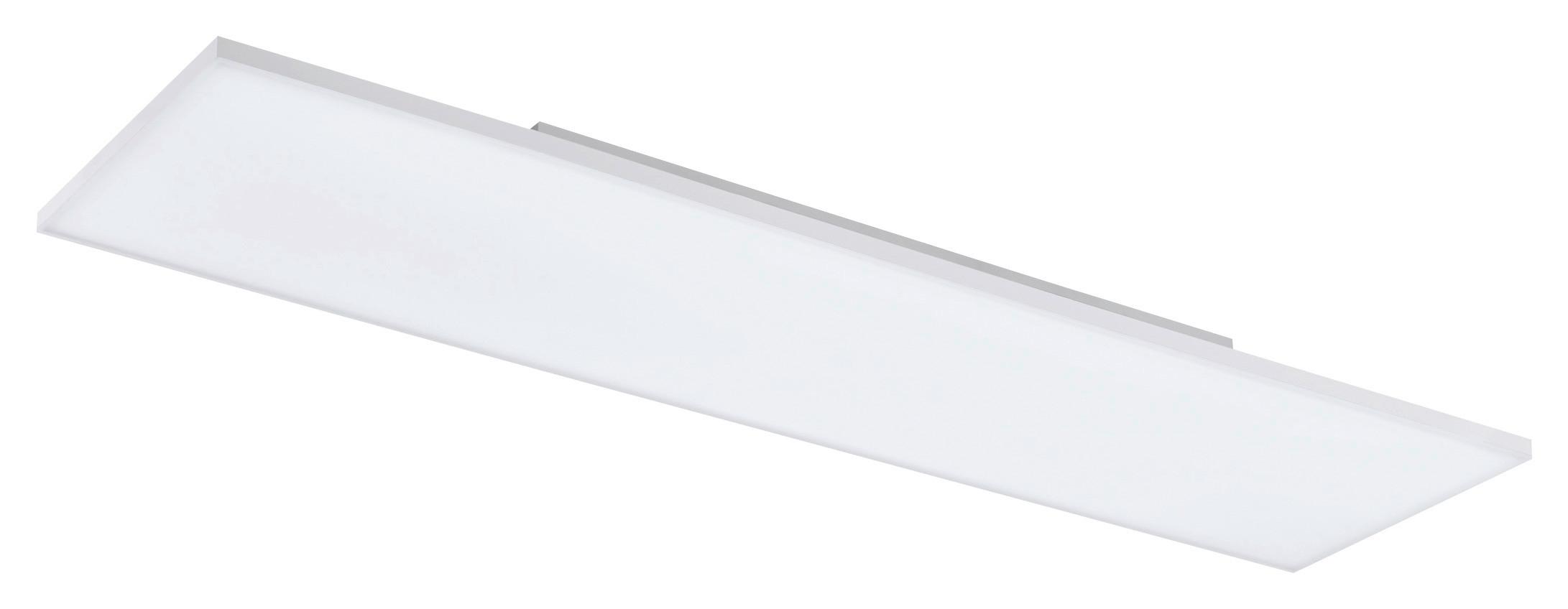 LED-Deckenleuchte Calemar L: 99,2 cm - Weiß, Basics, Kunststoff/Metall (99,2/24,2/6,9cm)
