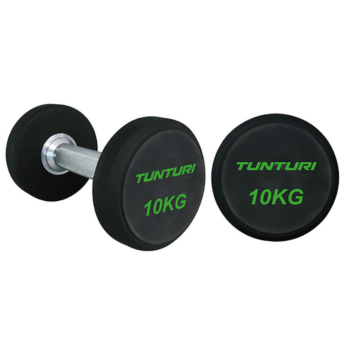 Gewichteset Tunturi Pu Pro Dumbbell Set - Schwarz, KONVENTIONELL, Metall (80/56/38cm)