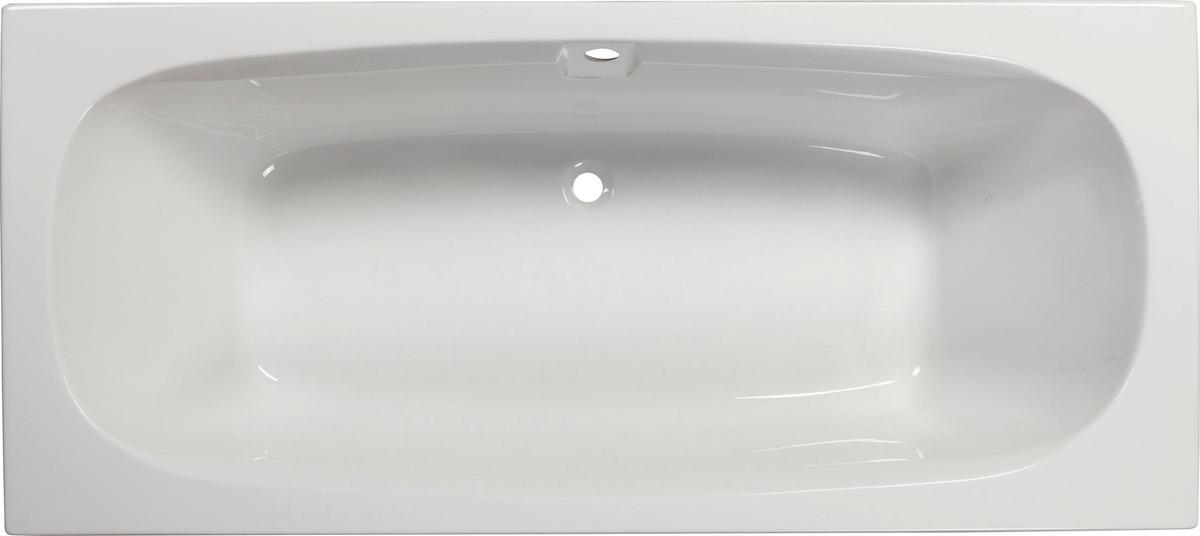 Vana MARBELLA 180 - bílá, Konvenční, plast (180/80/41cm)