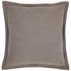 Zierkissen Maren 45x45 Cm Polyester Grau Mit Zipp - Grau, ROMANTIK / LANDHAUS, Textil (45/45cm) - James Wood